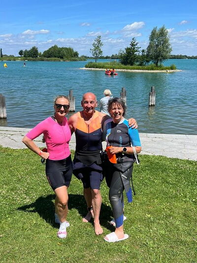 von links Nadine Schlosser, Klaus Schmid, Birgit Graßler-Penzkofer